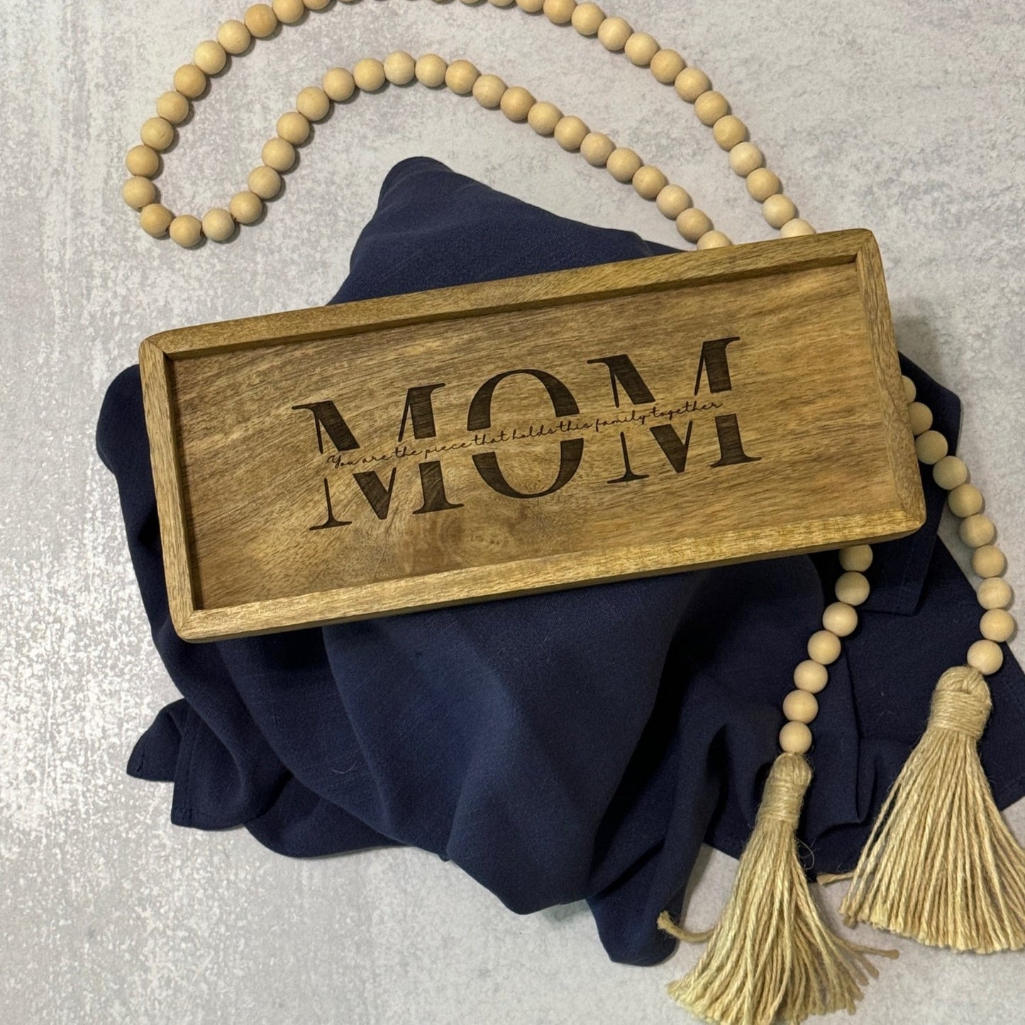 "Mom" Trinket Tray