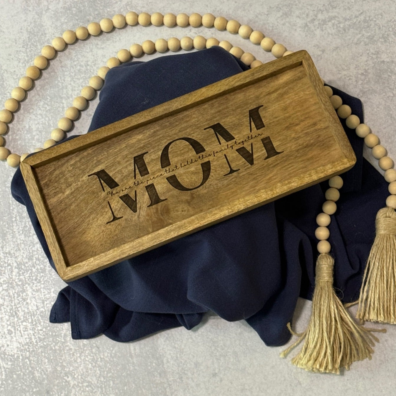 "Mom" Trinket Tray