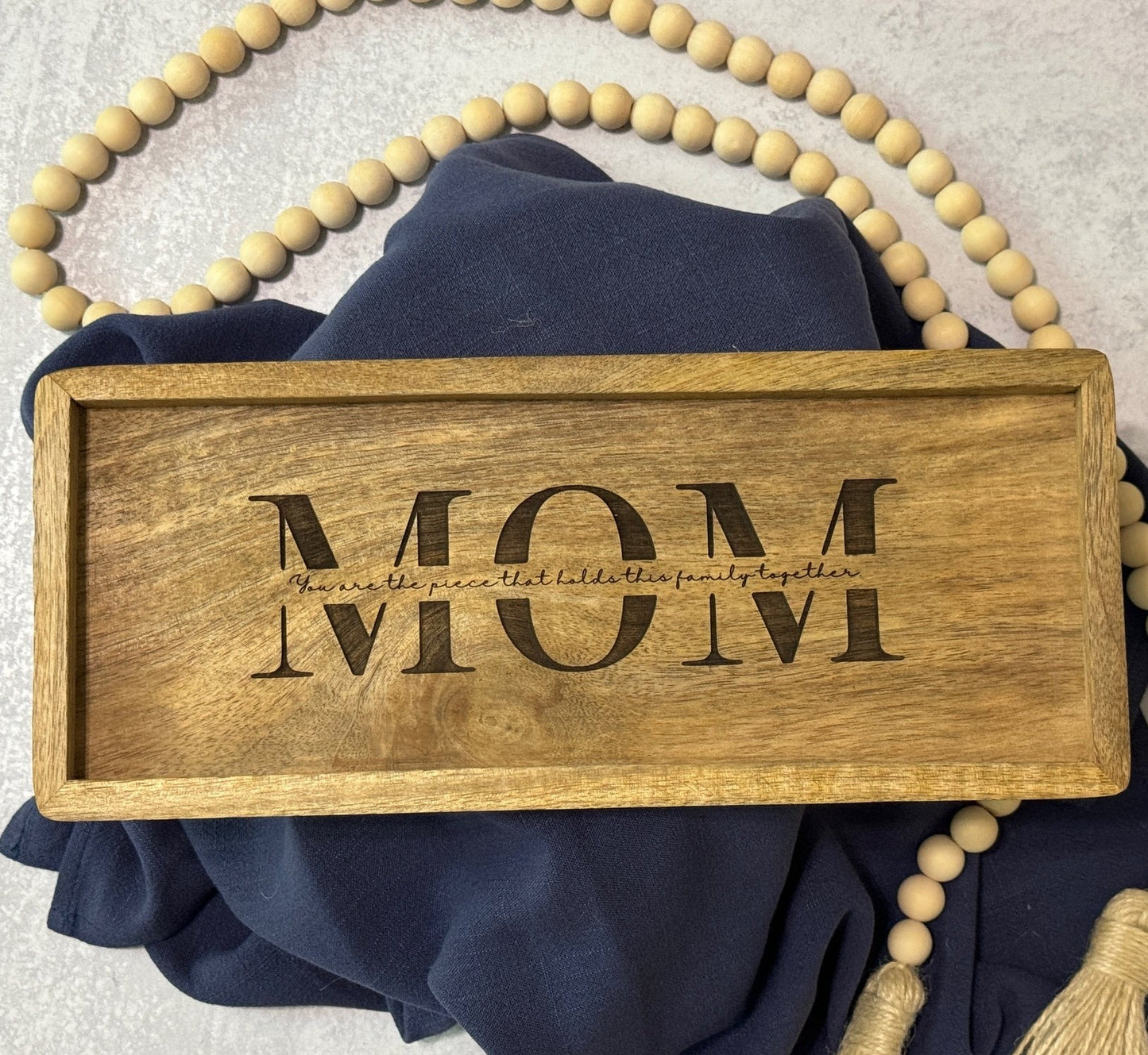 "Mom" Trinket Tray