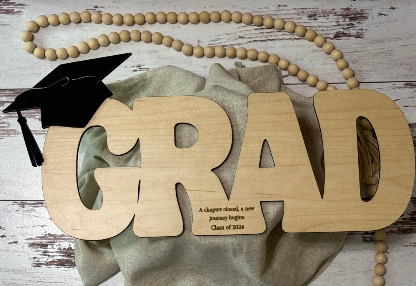 Grad Photo Prop/Guest Book