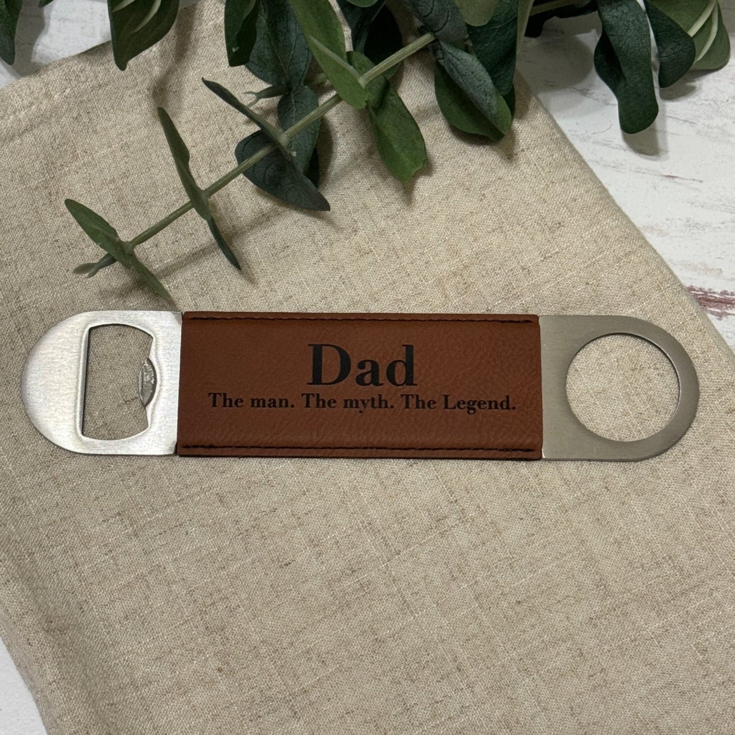 Leatherette Bottle Opener