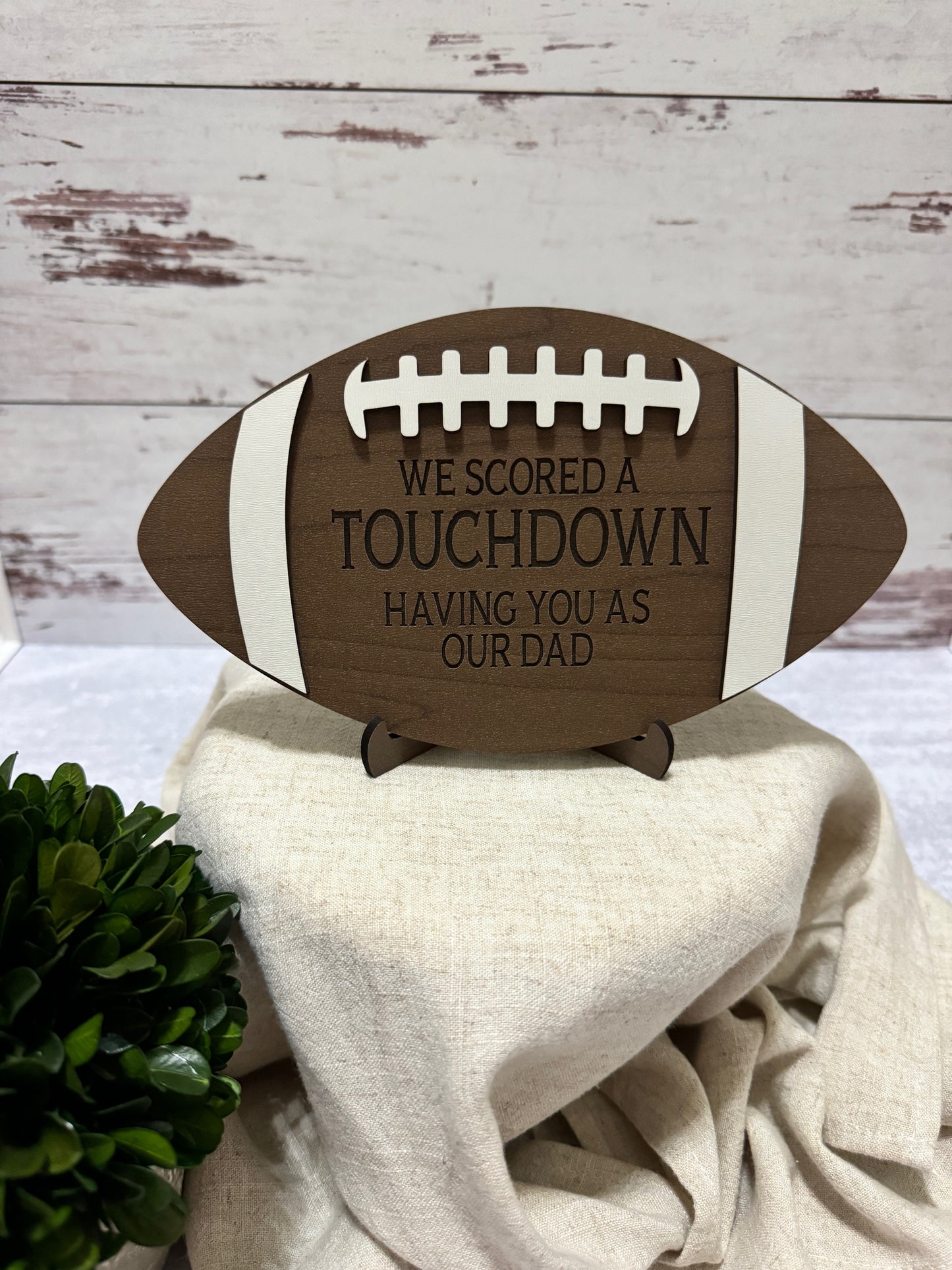 Personalized Football Sign for Father's Day