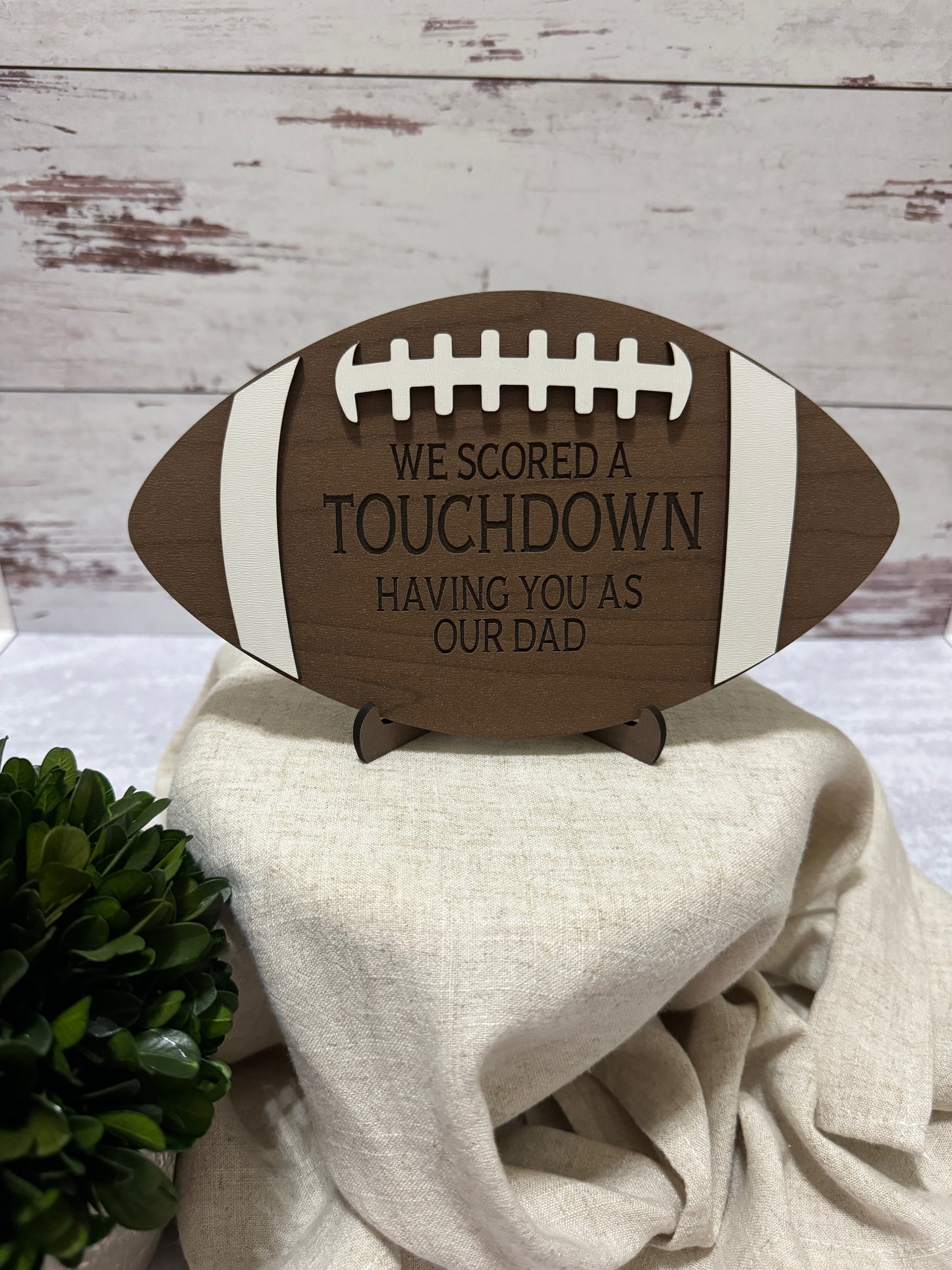 Personalized Football Sign for Father's Day