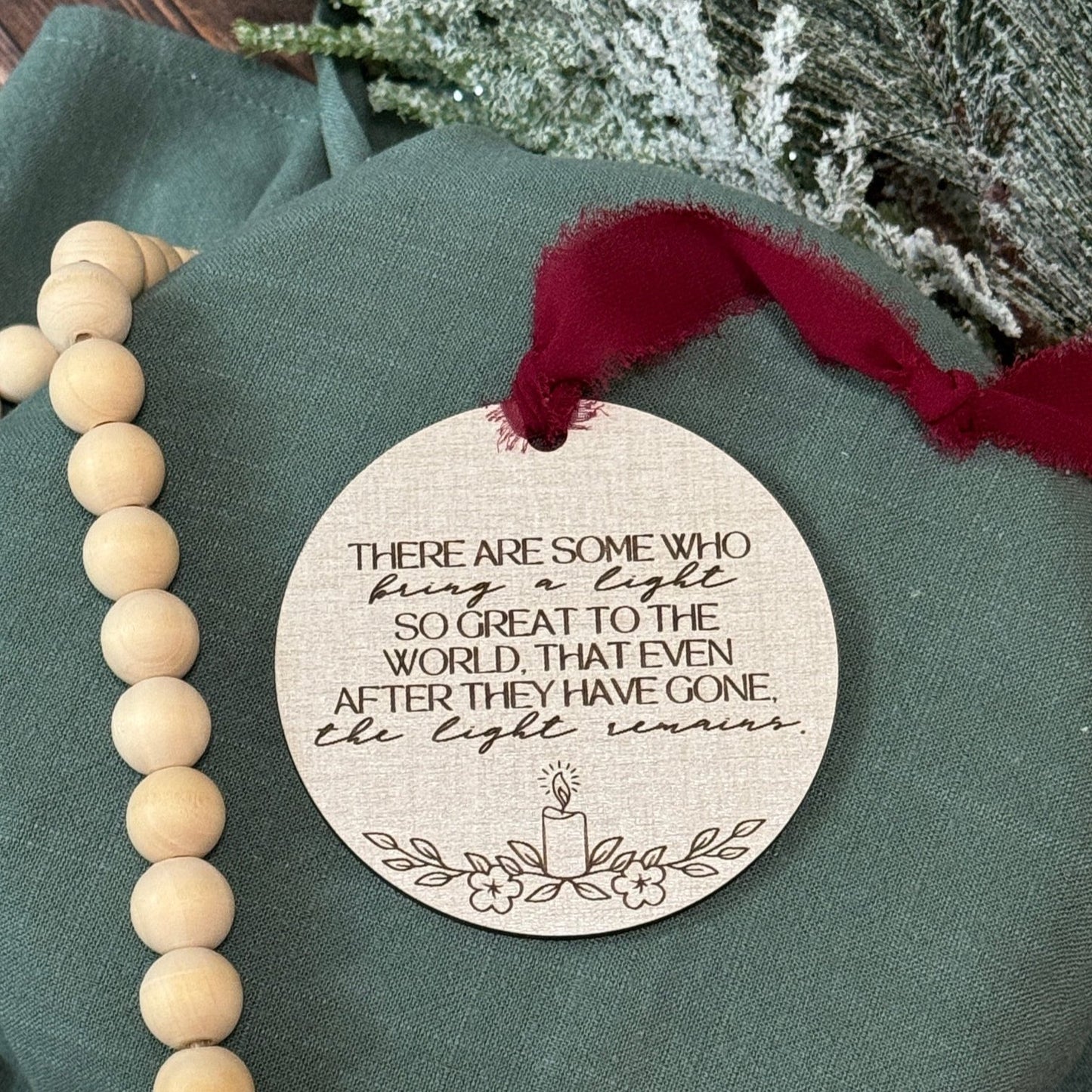 Memorial Christmas Ornament