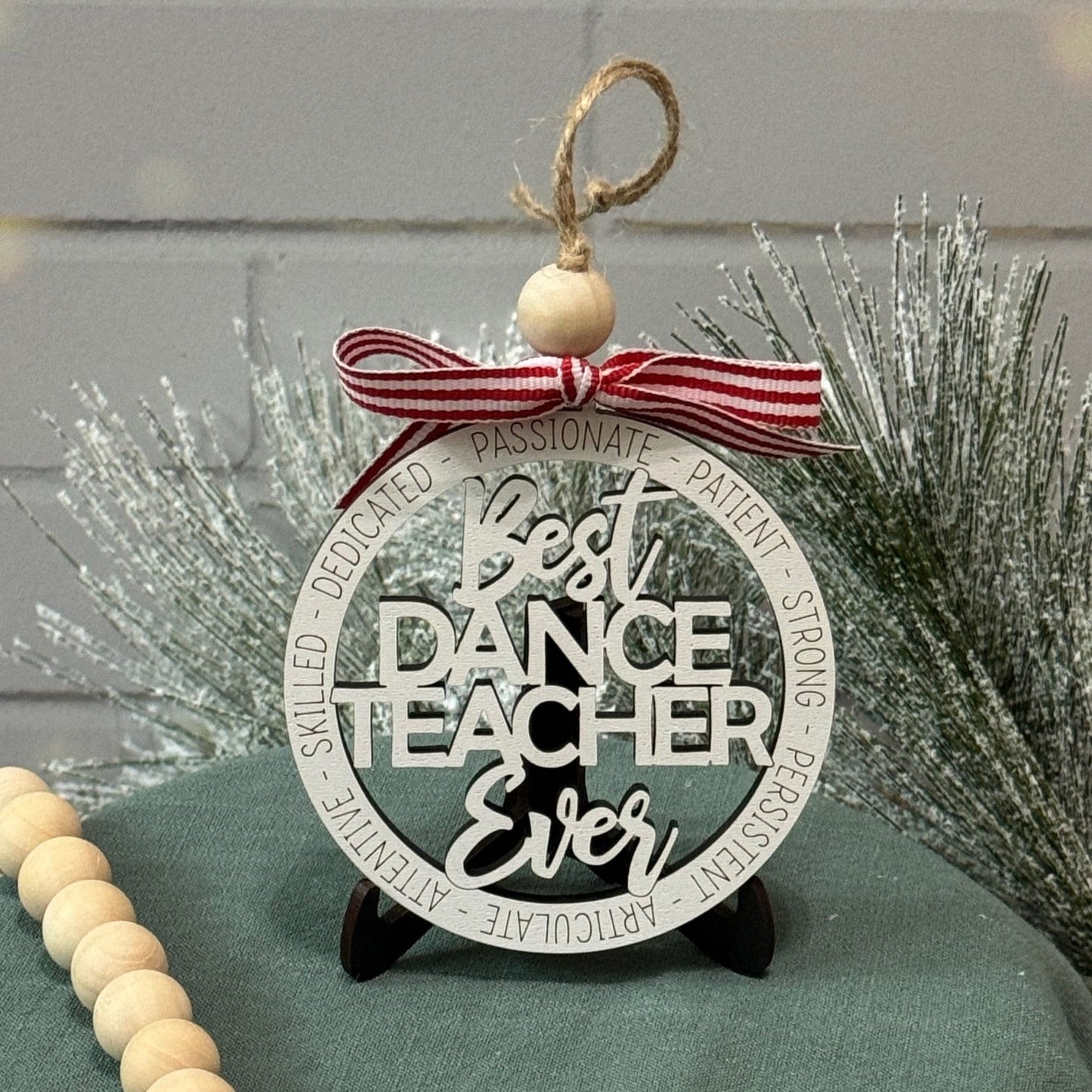 Best Dance Teacher Ever Ornament