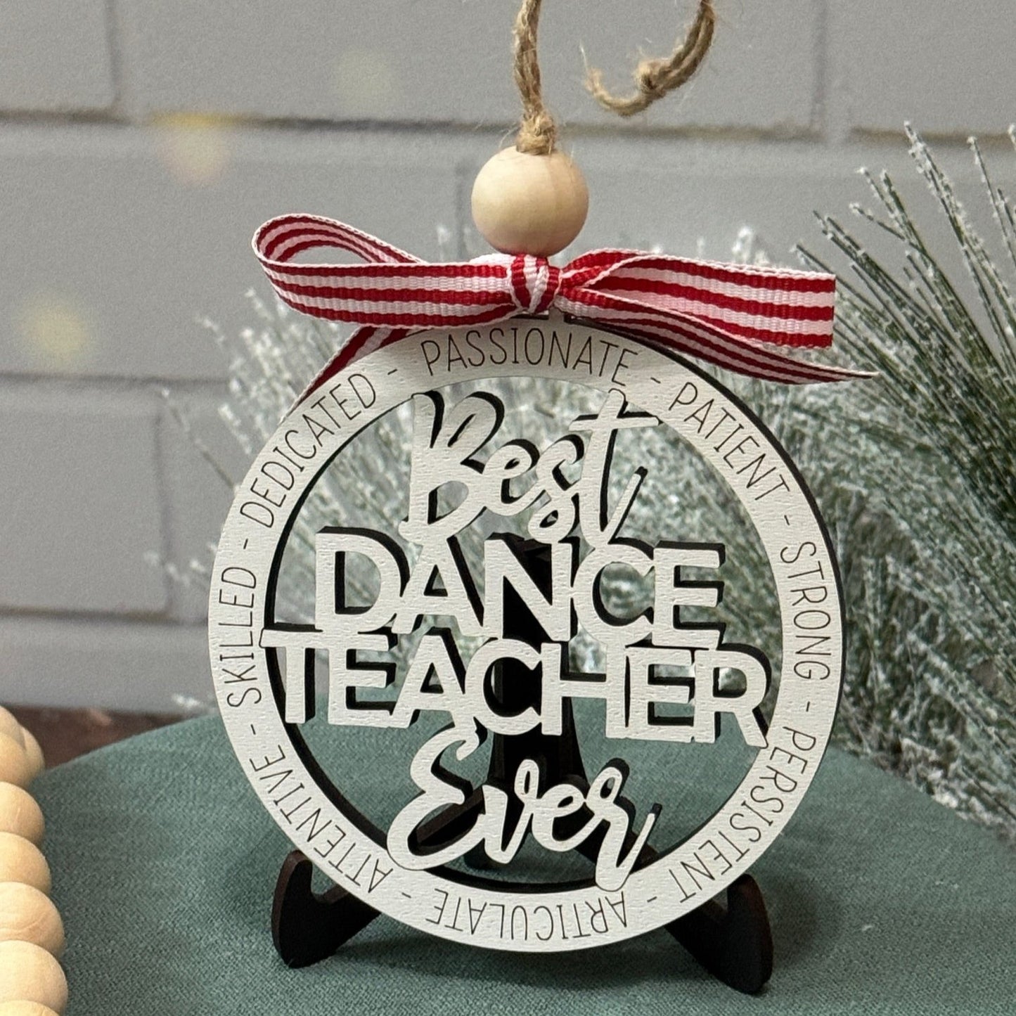 Best Dance Teacher Ever Ornament