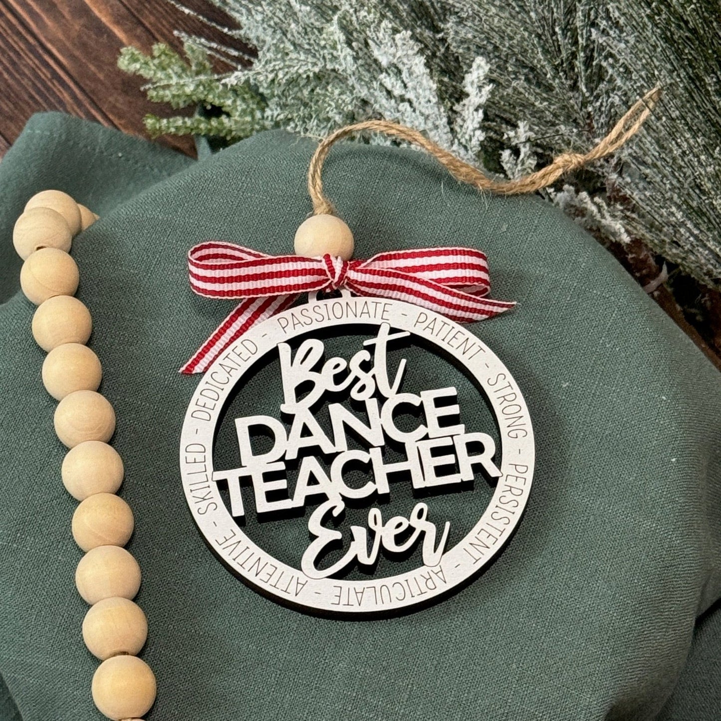 Best Dance Teacher Ever Ornament