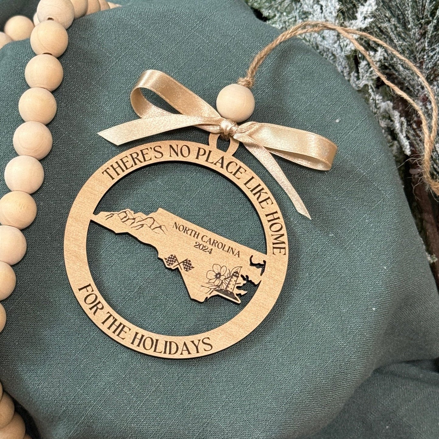 North Carolina Christmas Ornament