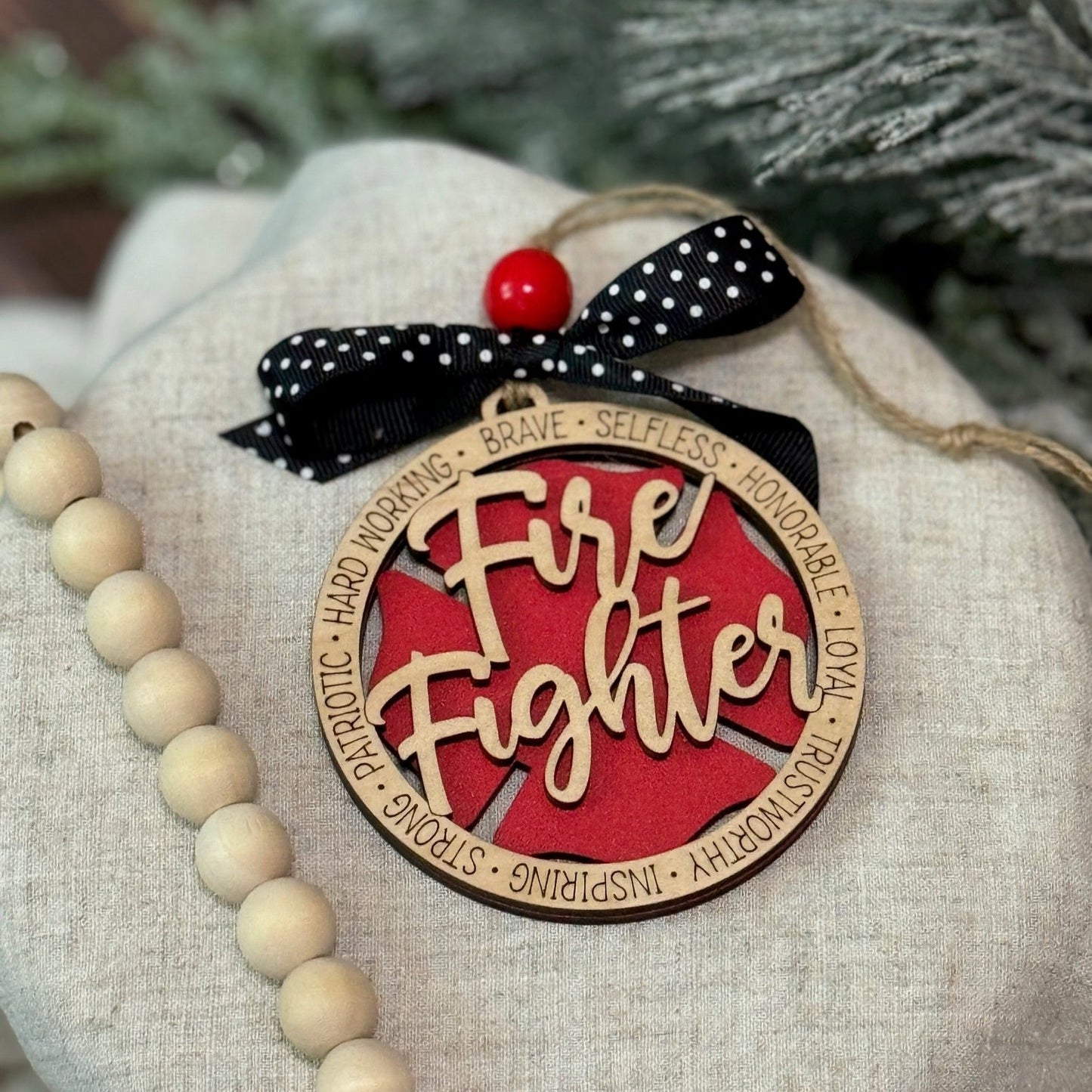 Fire Fighter Ornament