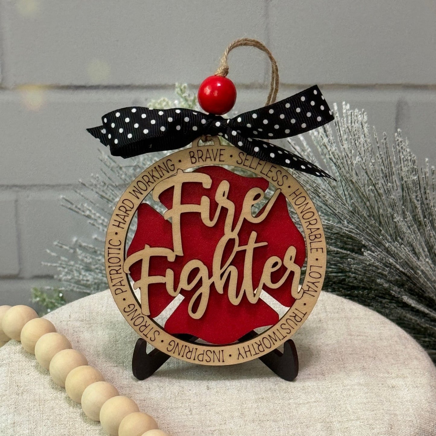 Fire Fighter Ornament