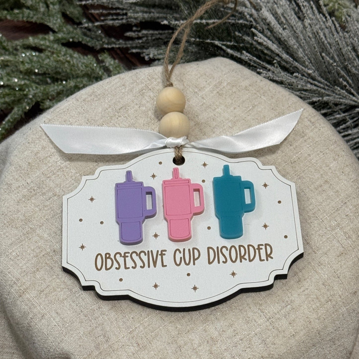 Obsessive Cup Disorder Ornament